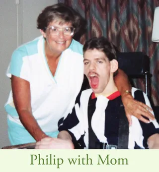 Philip with Mom