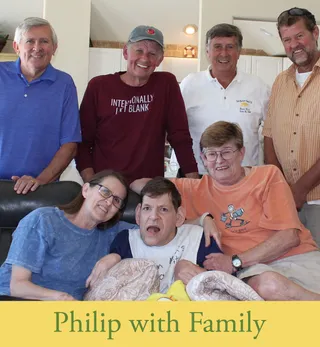 Philip with Family